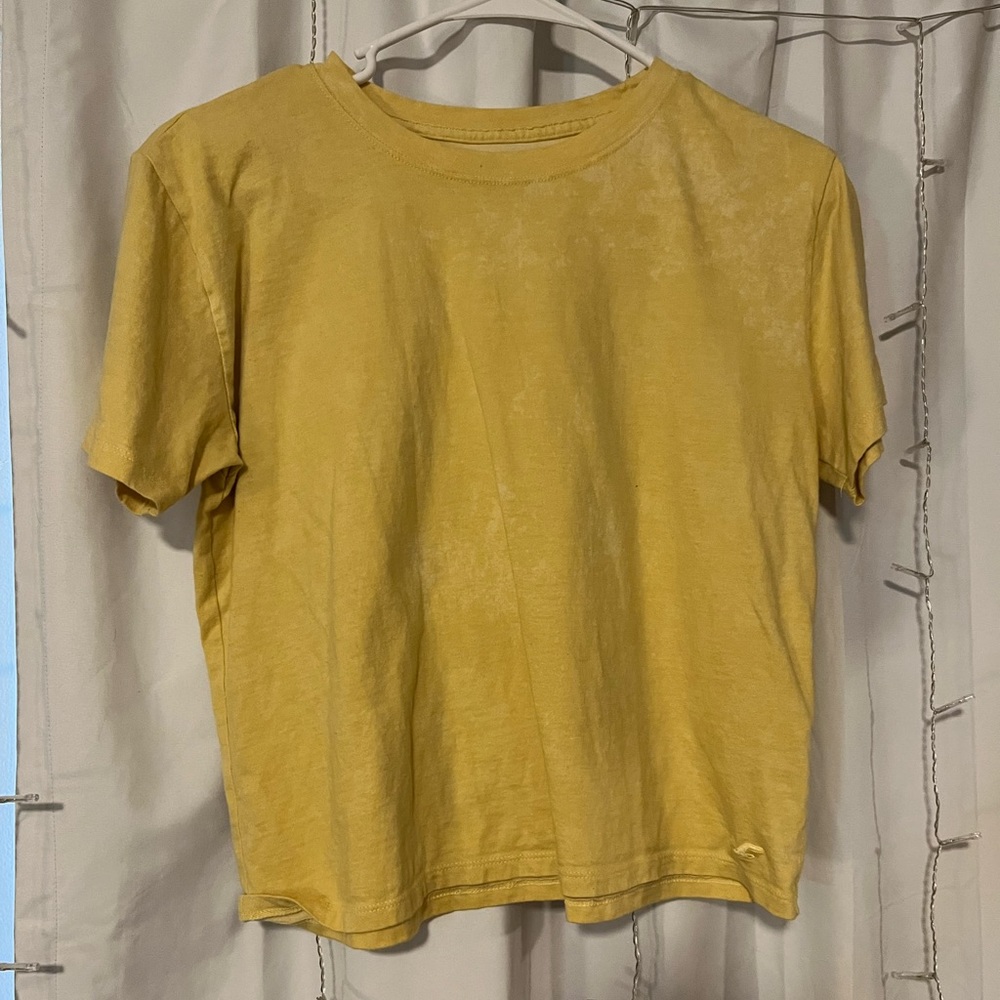 Cropped Hollister tee